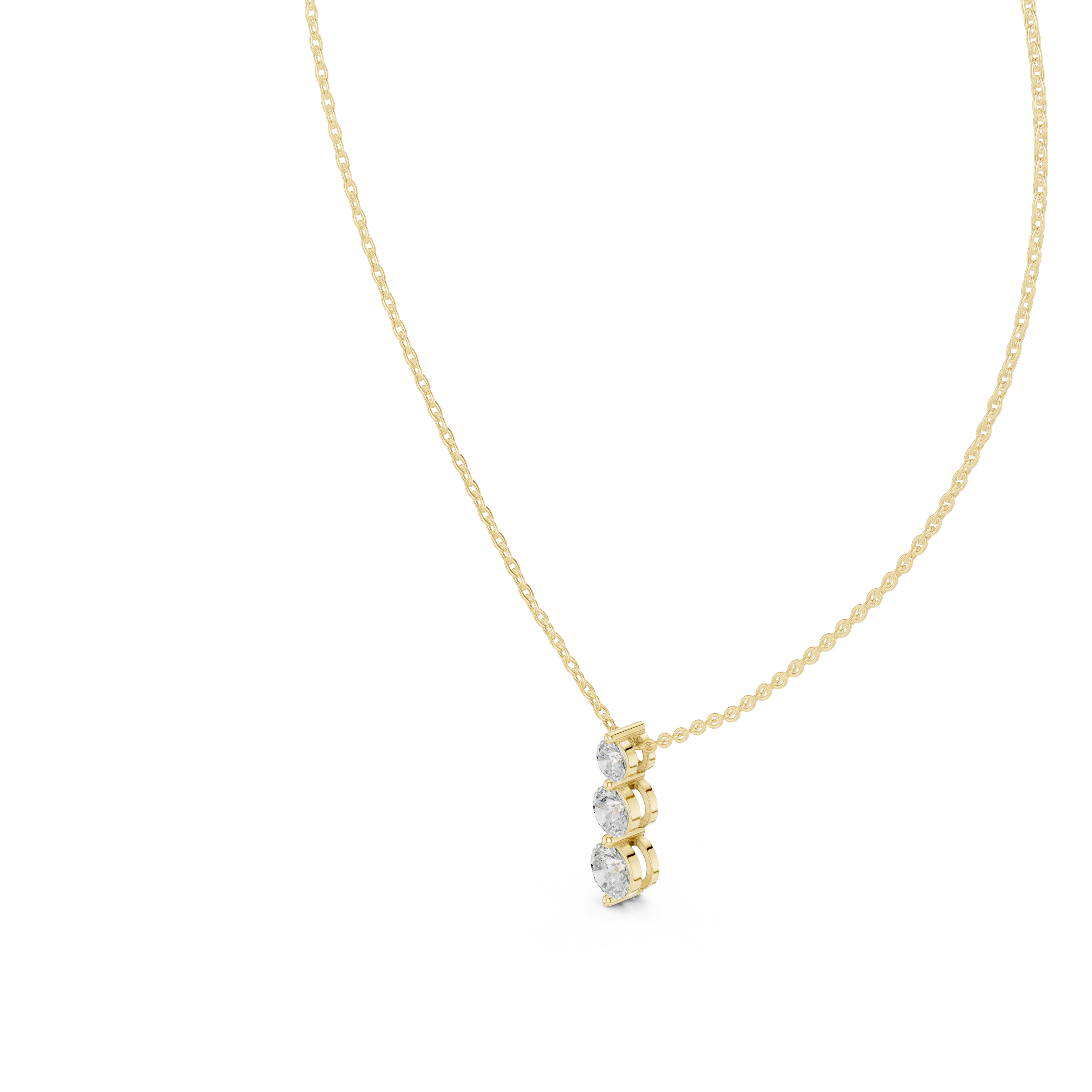 The Trilogy Drop Pendant