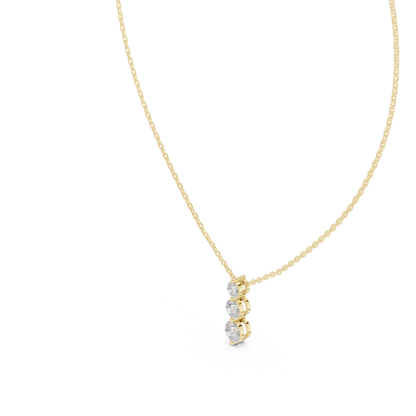 The Trilogy Drop Pendant