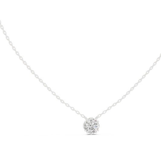 The Blossom Solitaire Pendant