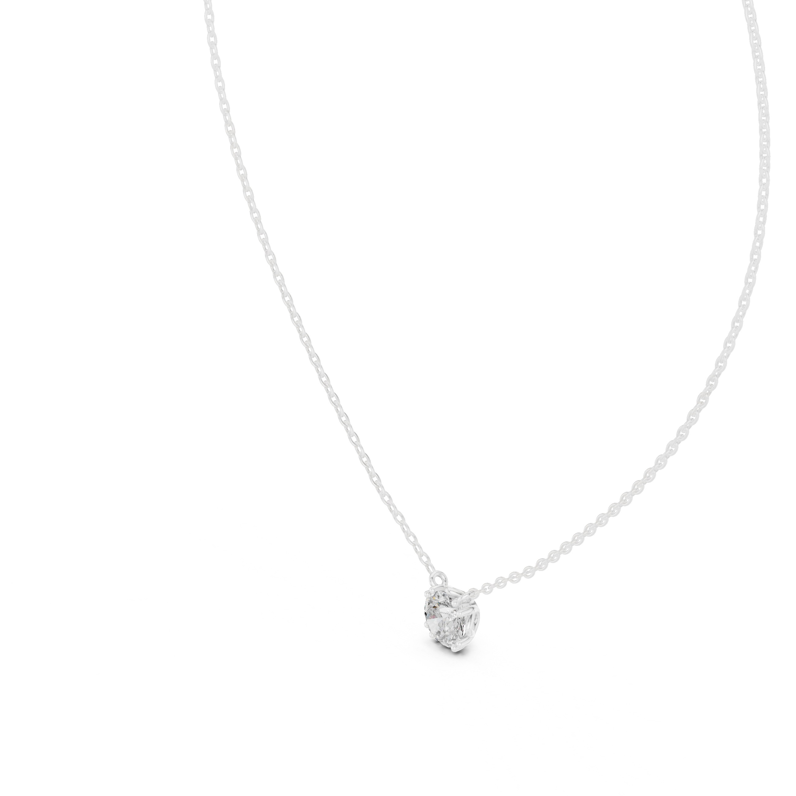 The Blossom Solitaire Pendant