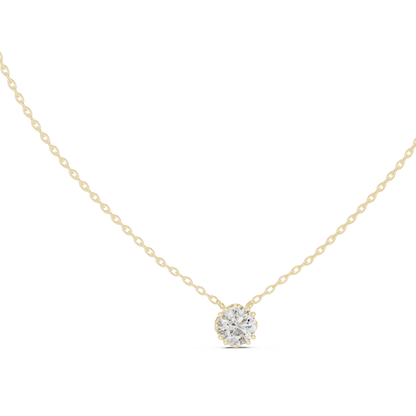 The Blossom Solitaire Pendant