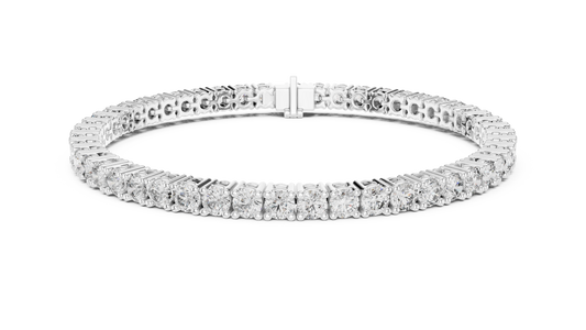 The Classic Riviera Diamond Line Bracelet