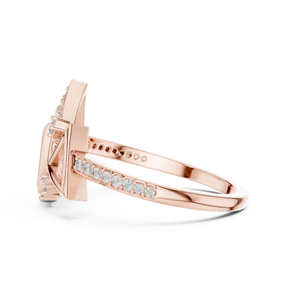 Geometric Triangular Diamond Cluster Statement Ring