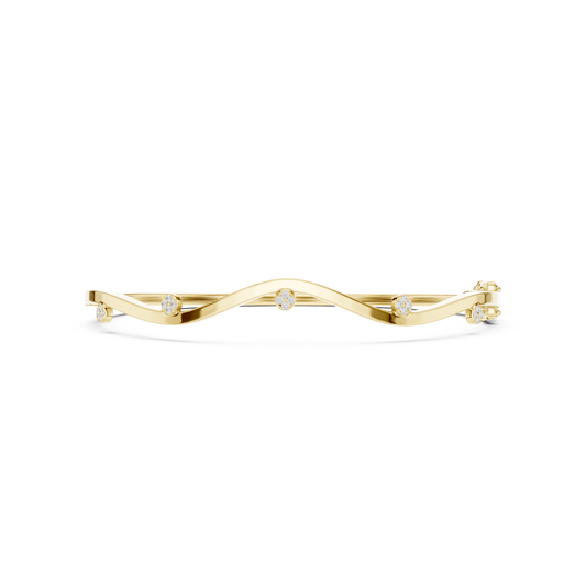 The Fluid Motion Diamond Bracelet