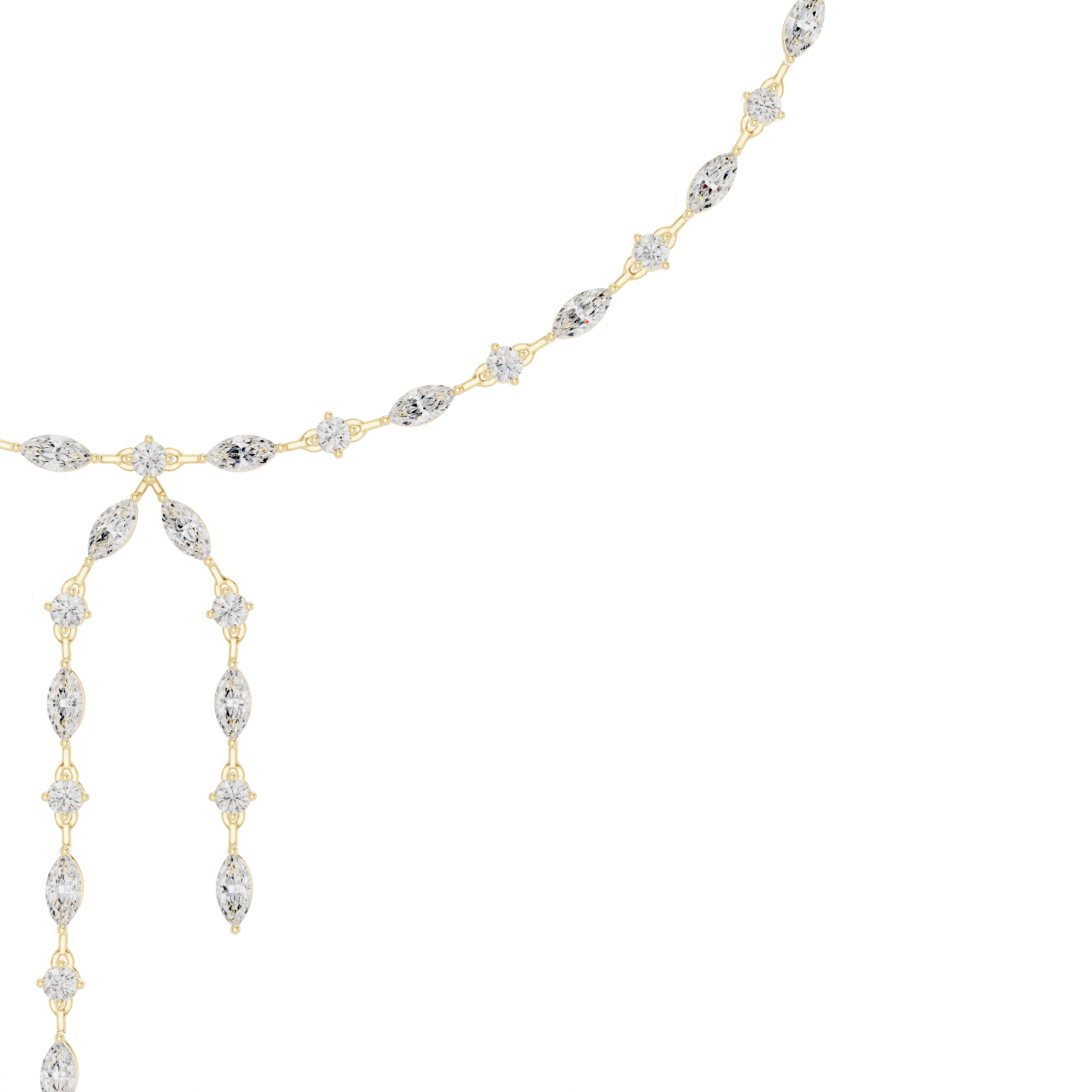 Le collier lariat Marquise