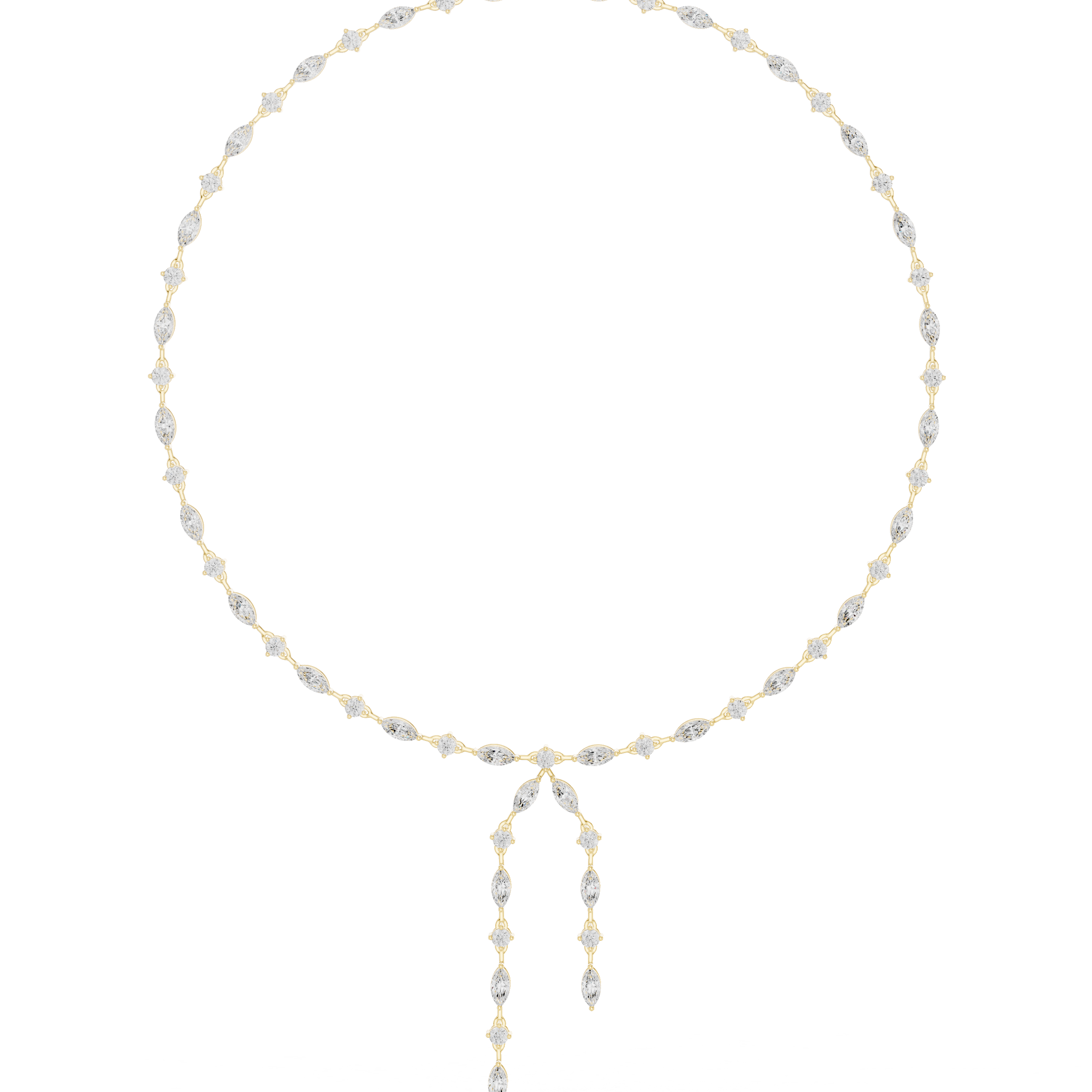 Le collier lariat Marquise