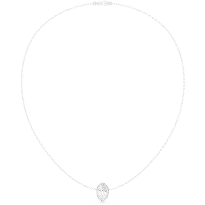 The Sovereign Petite Filigree Leaf Pendant