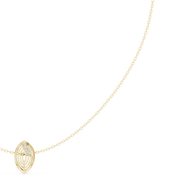 The Sovereign Petite Filigree Leaf Pendant