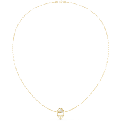 The Sovereign Petite Filigree Leaf Pendant