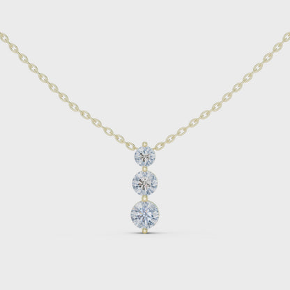 The Trilogy Drop Pendant