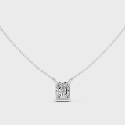 Radiant Luminary Solitaire Floating Drop