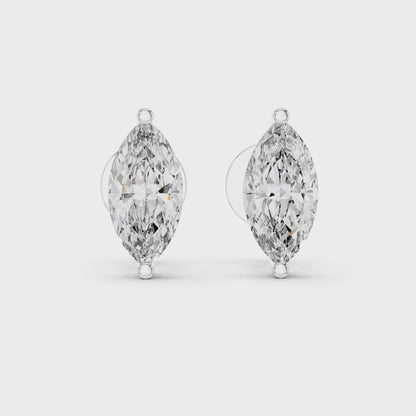 Evermore Marquise Diamond Studs