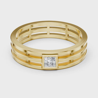 Men’s Classic Princess Diamond Band